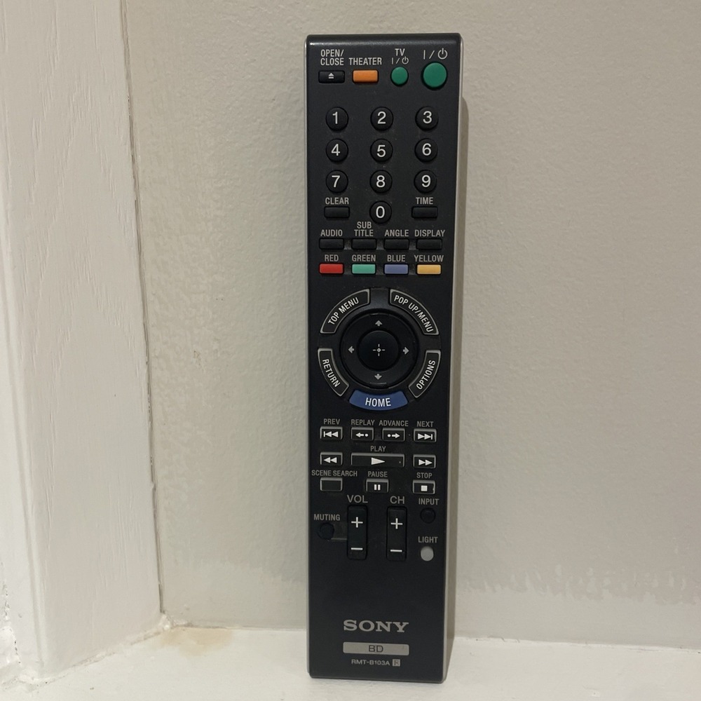 Sony BD RMT-B103A Remote Control For RMT-B102A RMT-B103A 148064911 Blu-Ray OEM